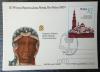 POLSKA - III wizyta Papie�a Jana Paw�a II w Polsce kartka Cp kasowana kasownikiem okoliczno�ciowym Warszawa 1