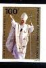 CONGO I - J.P.II w stroju pontyfikalnym z krzyżem pasterskim [W KAT. KS. CHROSTOWSKIEGO NR 12] cięty czysty