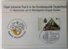 RFN - Wizyta J.P.II Monachium kartka kasowana