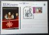 POLSKA - 25 lat pontyfikatu Jana Pawa II kartka kasowana kasownikiem okolicznociowym ory 1 + znaczki