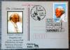 POLSKA - Pobyt Jana Pawa II w Tarnobrzegu kartka kasowana kasownikiem okolicznociowym Tarnobrzeg 1 + znaczki oraz poczta konna