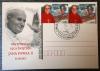 POLSKA - Beatyfikacja Jana Paw�a II kartka kasowana kasownikiem okoliczno�ciowym Ustka + znaczki