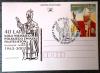 POLSKA - 40 lat ko�a miejskiego PZF Be�chat�w kartka kasowana kasownikiem okoliczno�ciowym Be�chat�w + znaczki