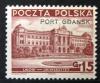Polskie znaczki opłaty 294, 296, 284 II (rys 28,6 x 22,2 mm) z nadrukiem typograficznym gwarancja Kalinowski czysty