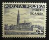 Polskie znaczki opłaty 294, 296, 284 II (rys 28,6 x 22,2 mm) z nadrukiem typograficznym czysty ślady podlepek zdjęcie poglądowe
