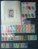 Zestaw znaczkw Nowej Kaledonii lata 1892 - 1941r 37 znaczkw czystych, 7 znaczkw kasowanych i 1 blok czysty